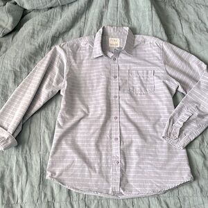PD&C striped button down shirt szL